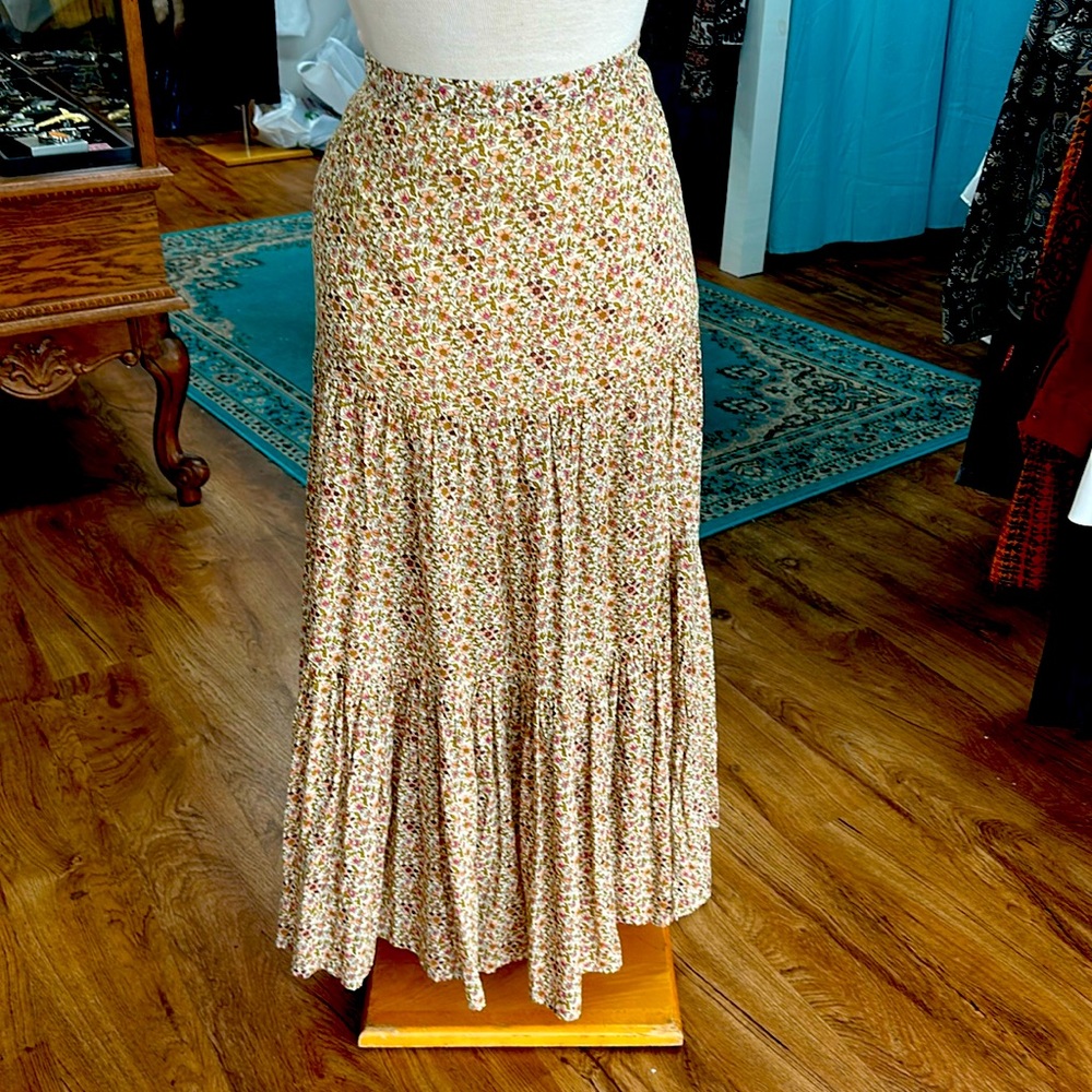 Veronica Beard Serence Floral Maxi Skirt Size 8